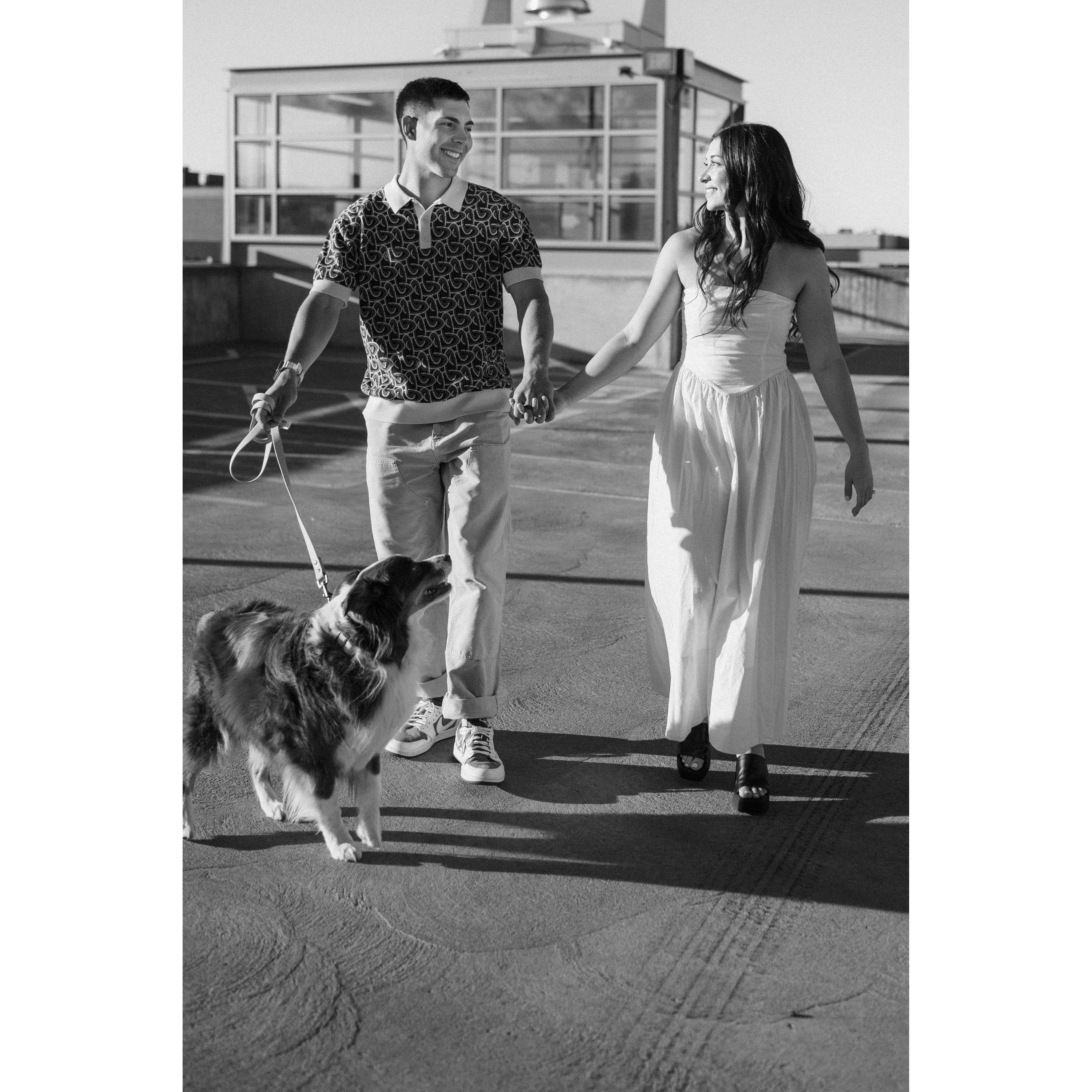 One of our favorites from our engagement shoot!