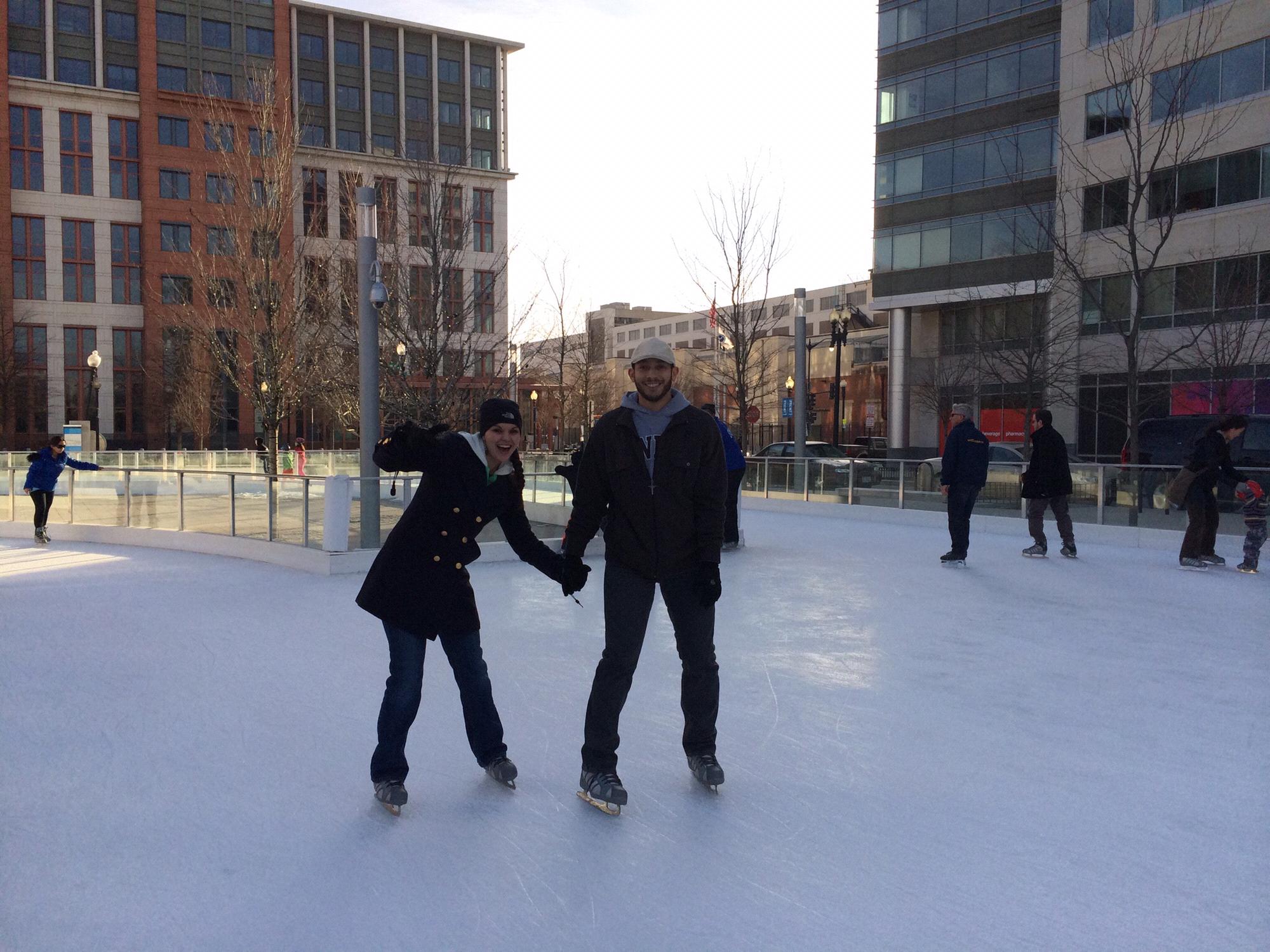 TJ’s first time ice skating 2013