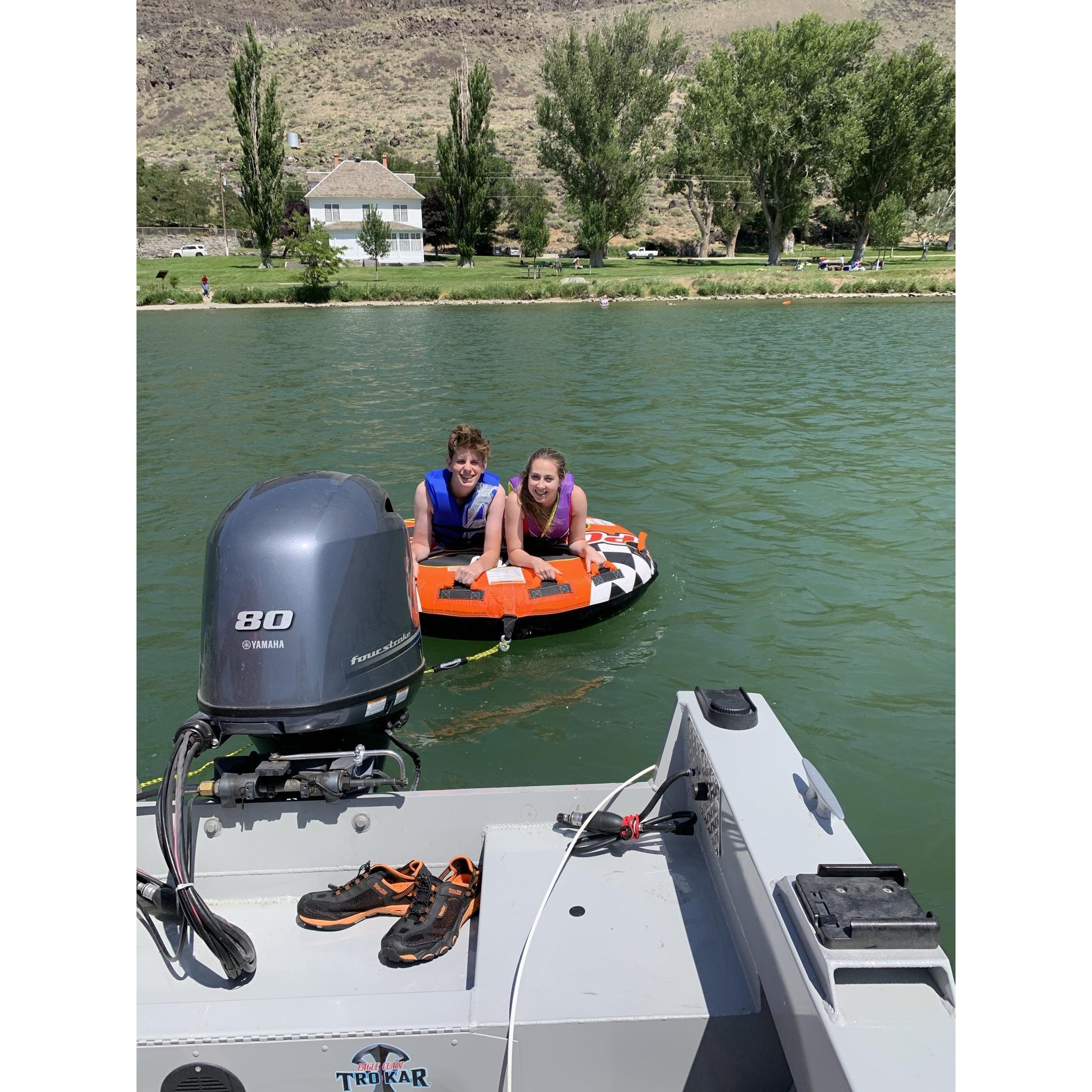 Tubing on the 4th of July 2020