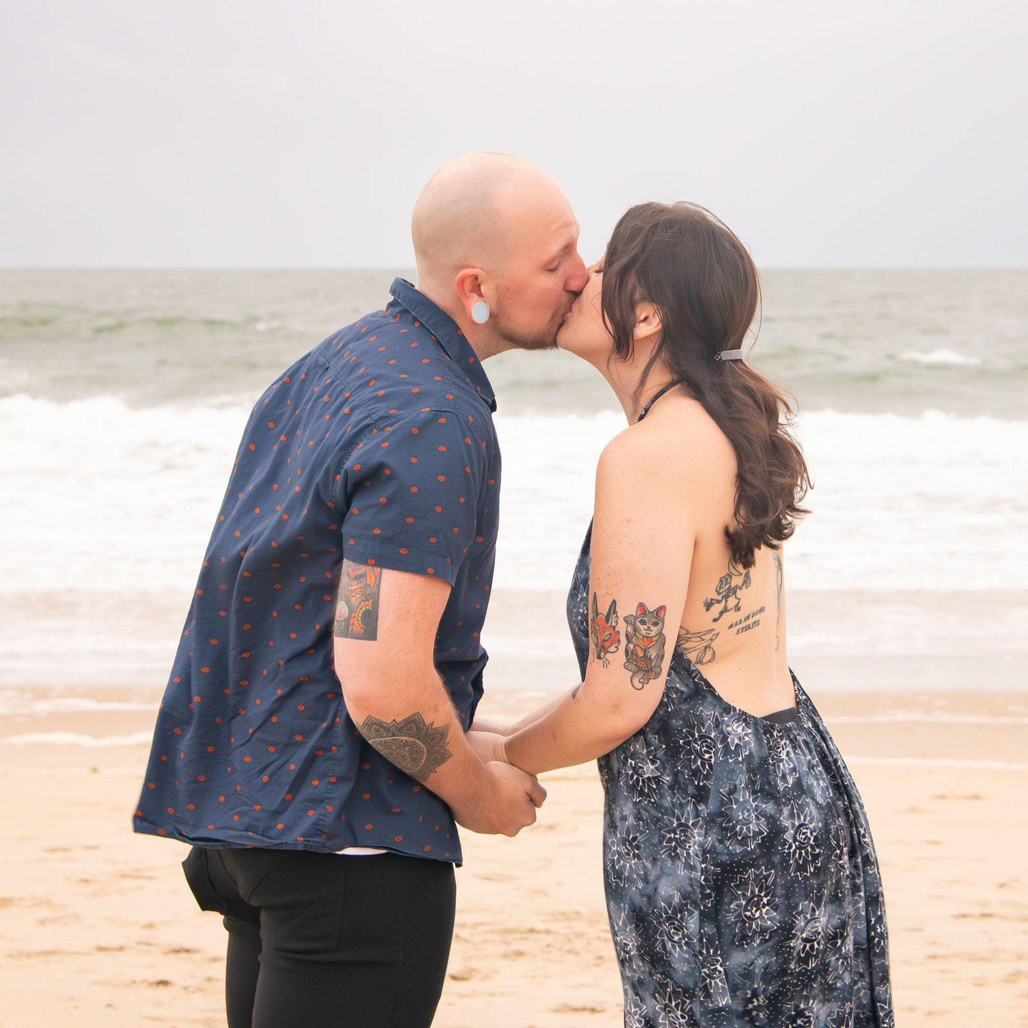 Our last kiss as "boyfriend & girlfriend"