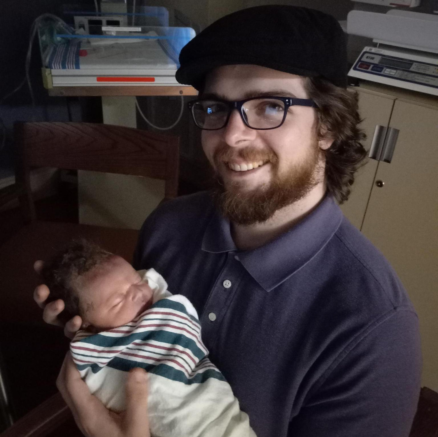 Odie with his niece! (He's gonna be such a good dad!)