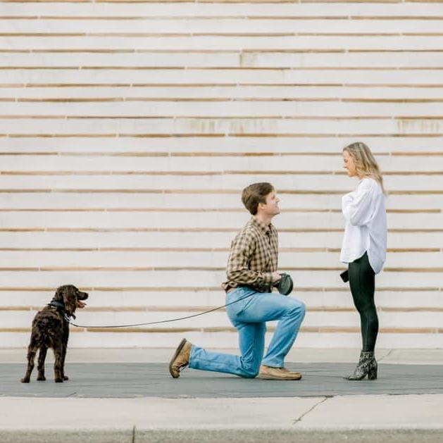 The beginning of a lifetime together!