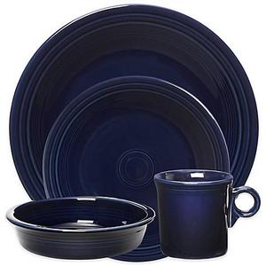 Fiesta® 4-Piece Place Setting in Cobalt Blue