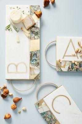 “G” Monette Monogram Cheese Board