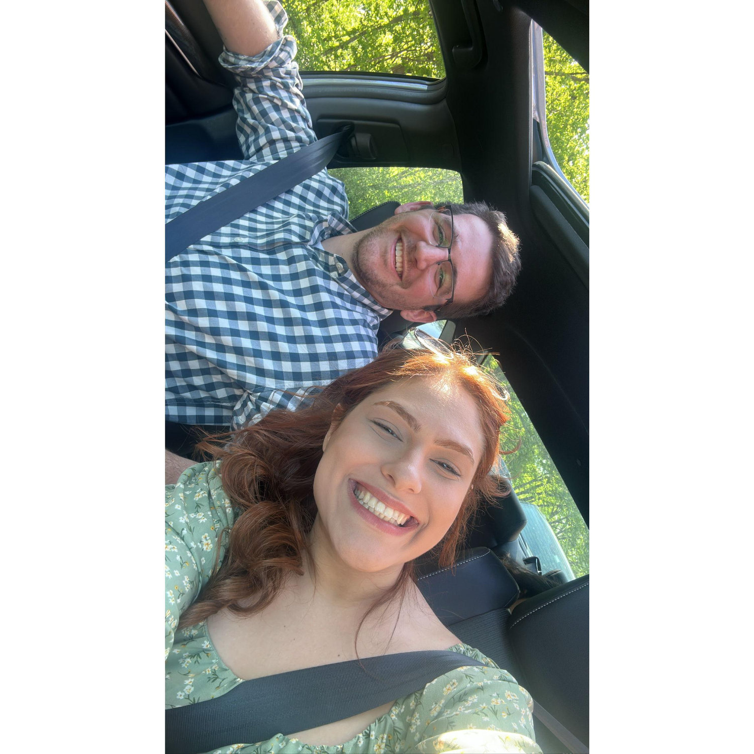 05.14.23 car trip on a sunny Sunday!