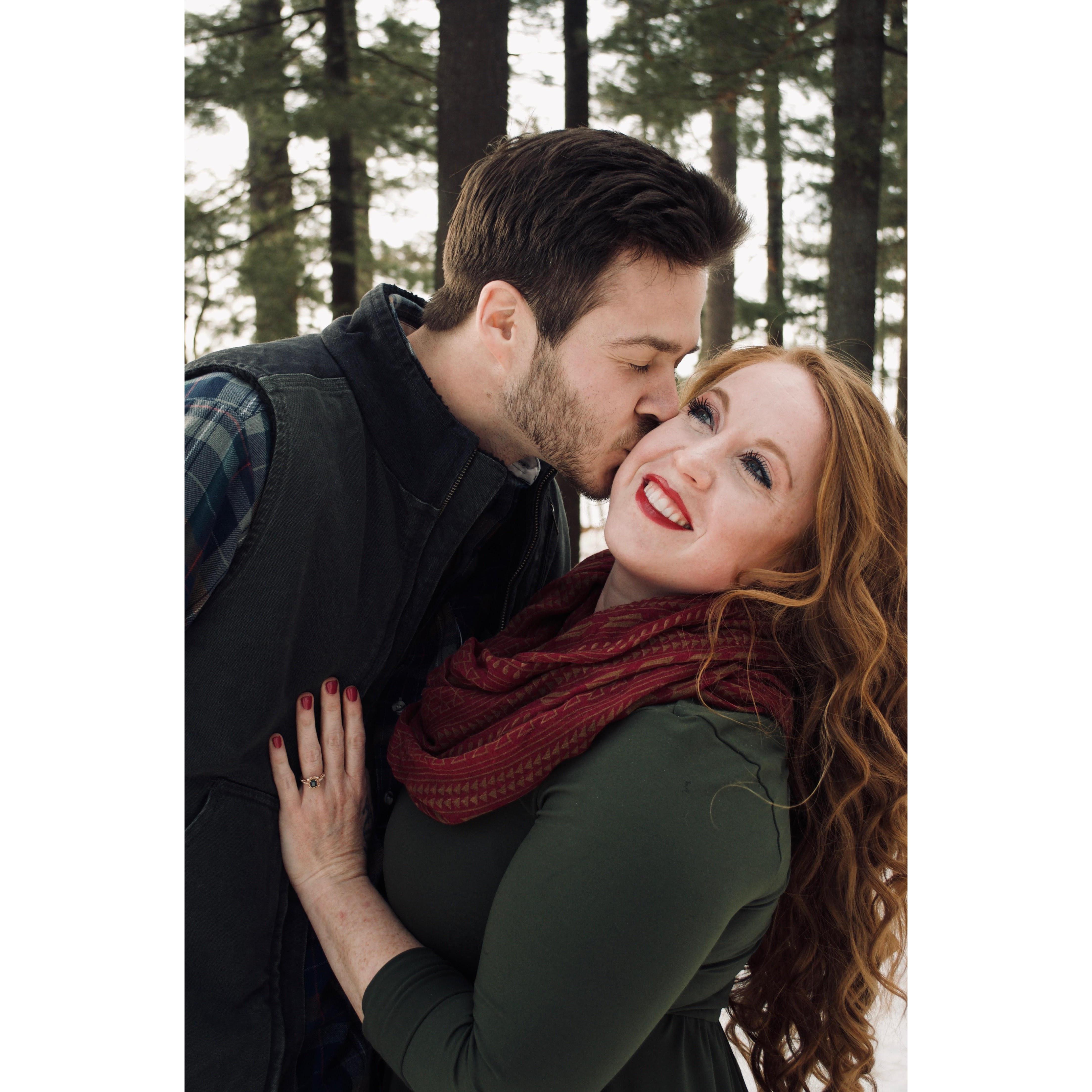 Magical engagement pictures, thanks to our lovely friend Anna!
