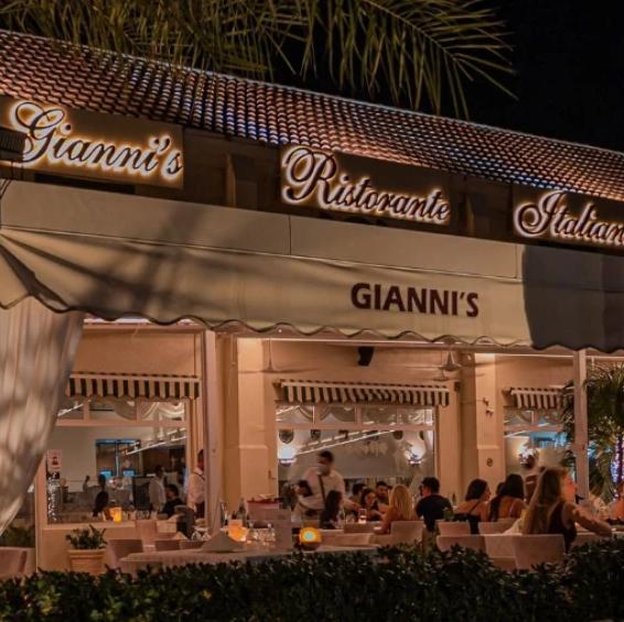 Dinner at Gianni’s