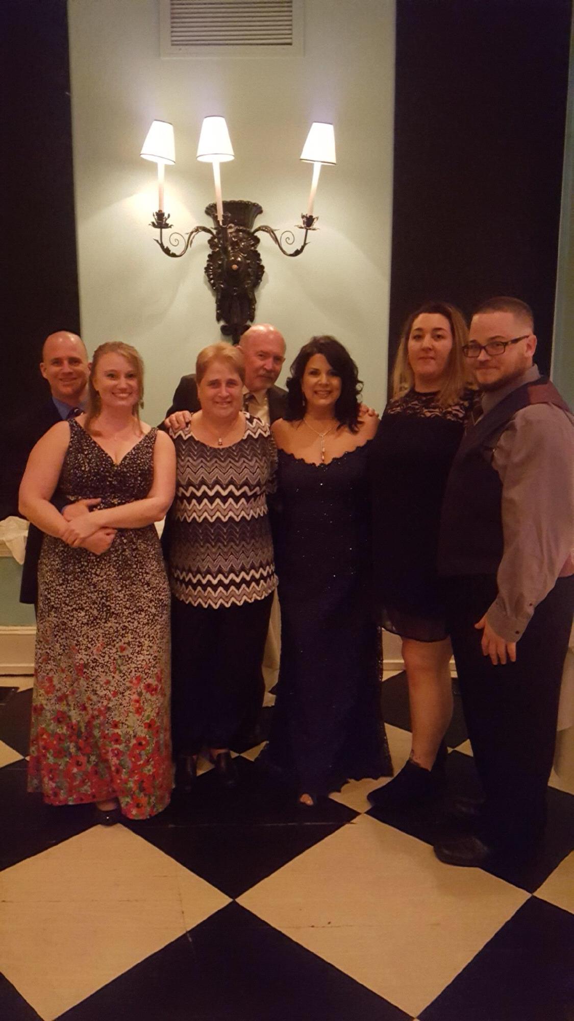 Brian and Danielle attended his cousin Amanda's wedding in November 2017 in Cape May with his parents, brother Sean, and his brother's girlfriend, Amanda.