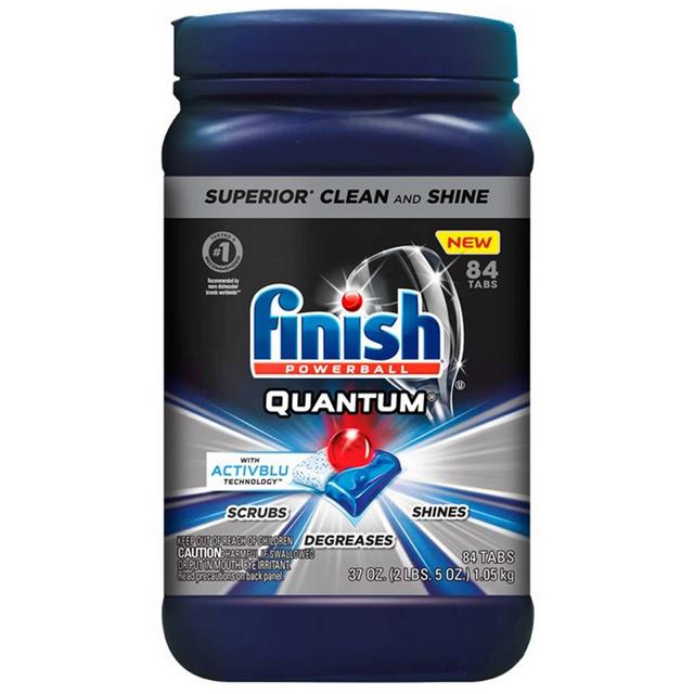 Finish Quantum Ultimate Clean & Shine Dishwasher Detergent Tablets - 84ct