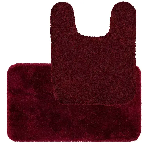 Mohawk Home Acclaim Bath Rug 2-Piece Set in Merlot