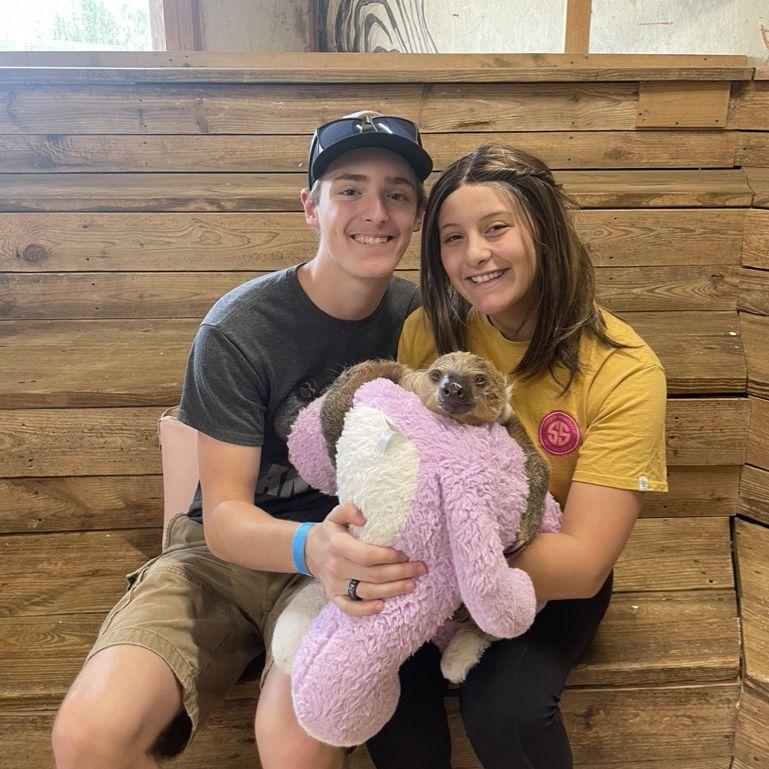 WHEN WE GOT TO HOLD A SLOTH!!!! June 7, 2023