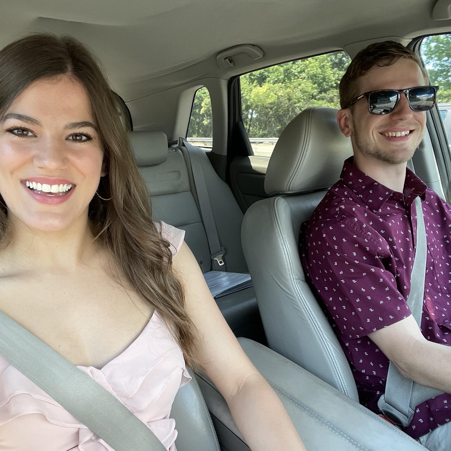 On the way to a friend's wedding 
-June 2022-