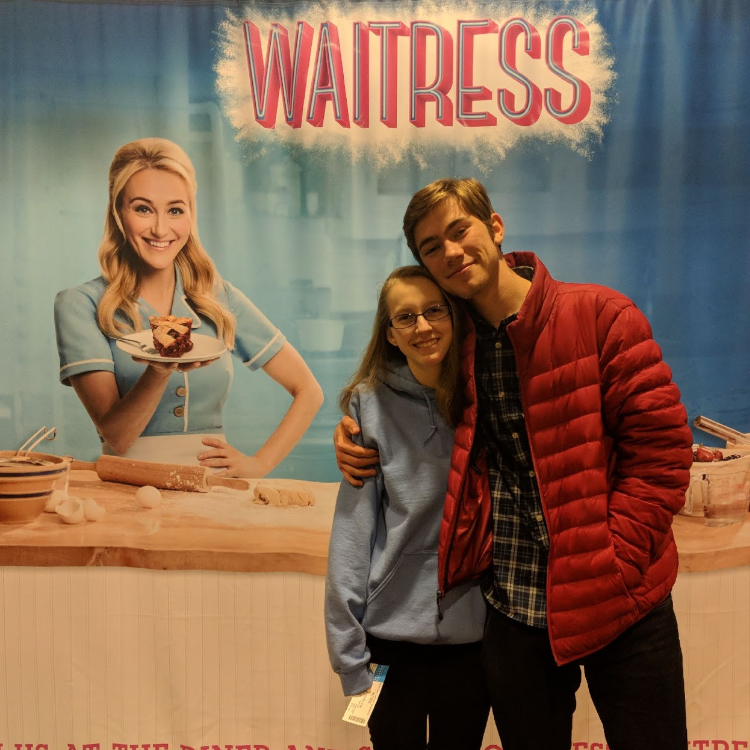 We saw Waitress the Musical in Lancing