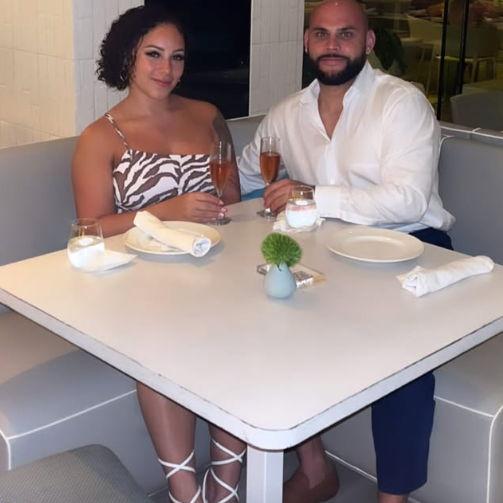 My 24th Birthday dinner in Puerto Rico .