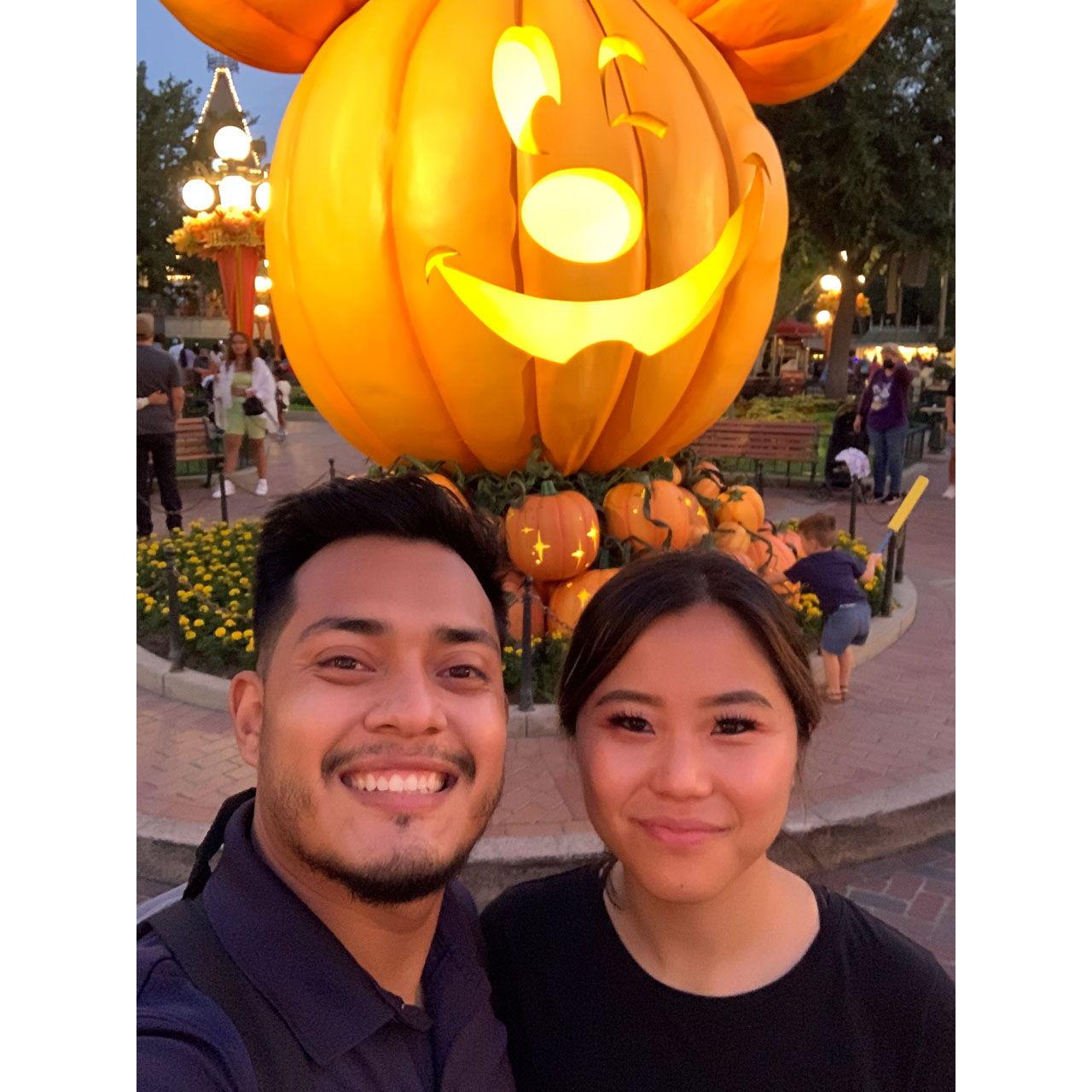 Miguel's first time at Disneyland