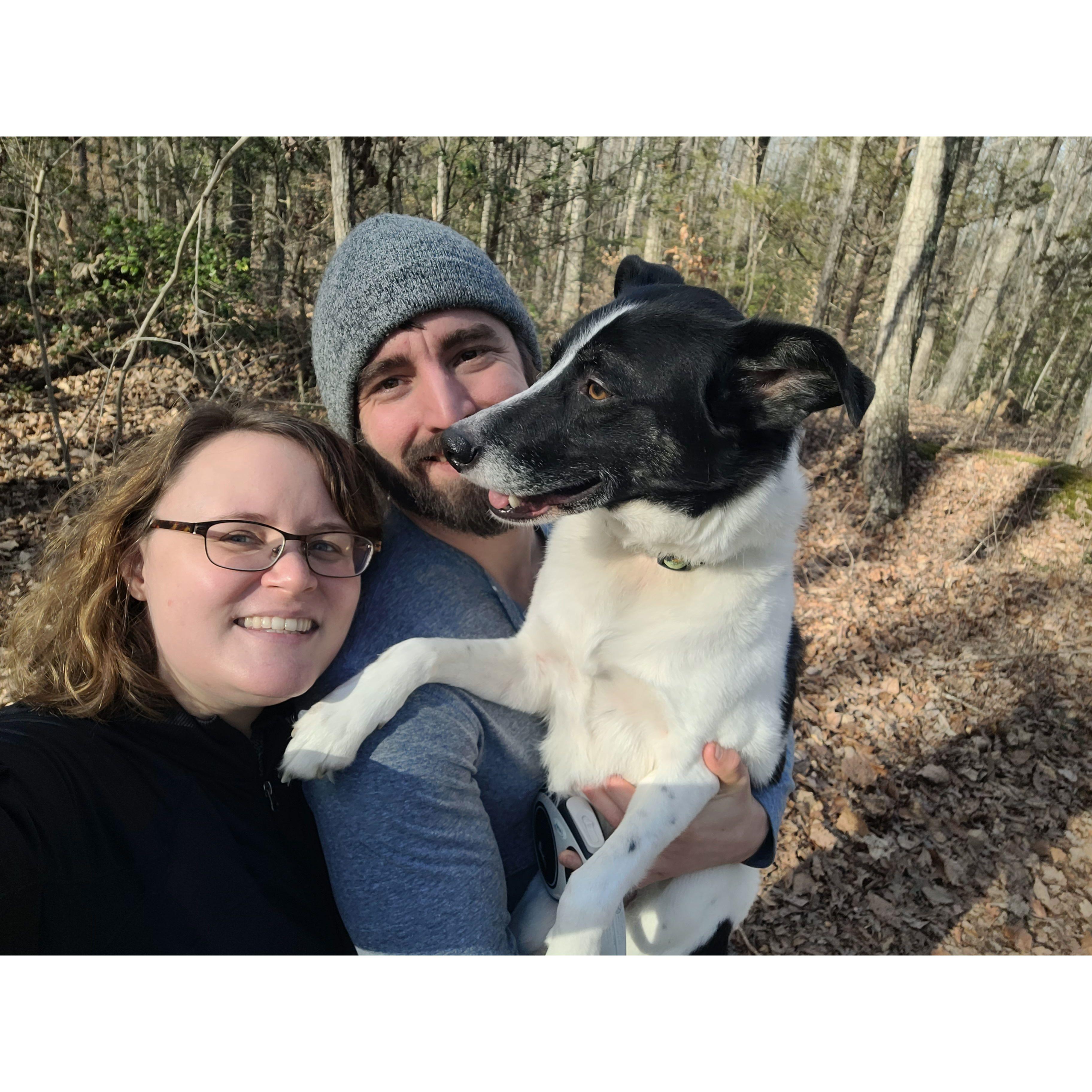 Hiking at North Anna Battlefield Park