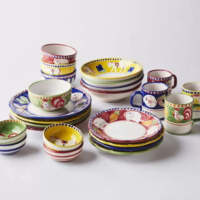VIETRI Hand-Painted Italian Campagna Dinnerware