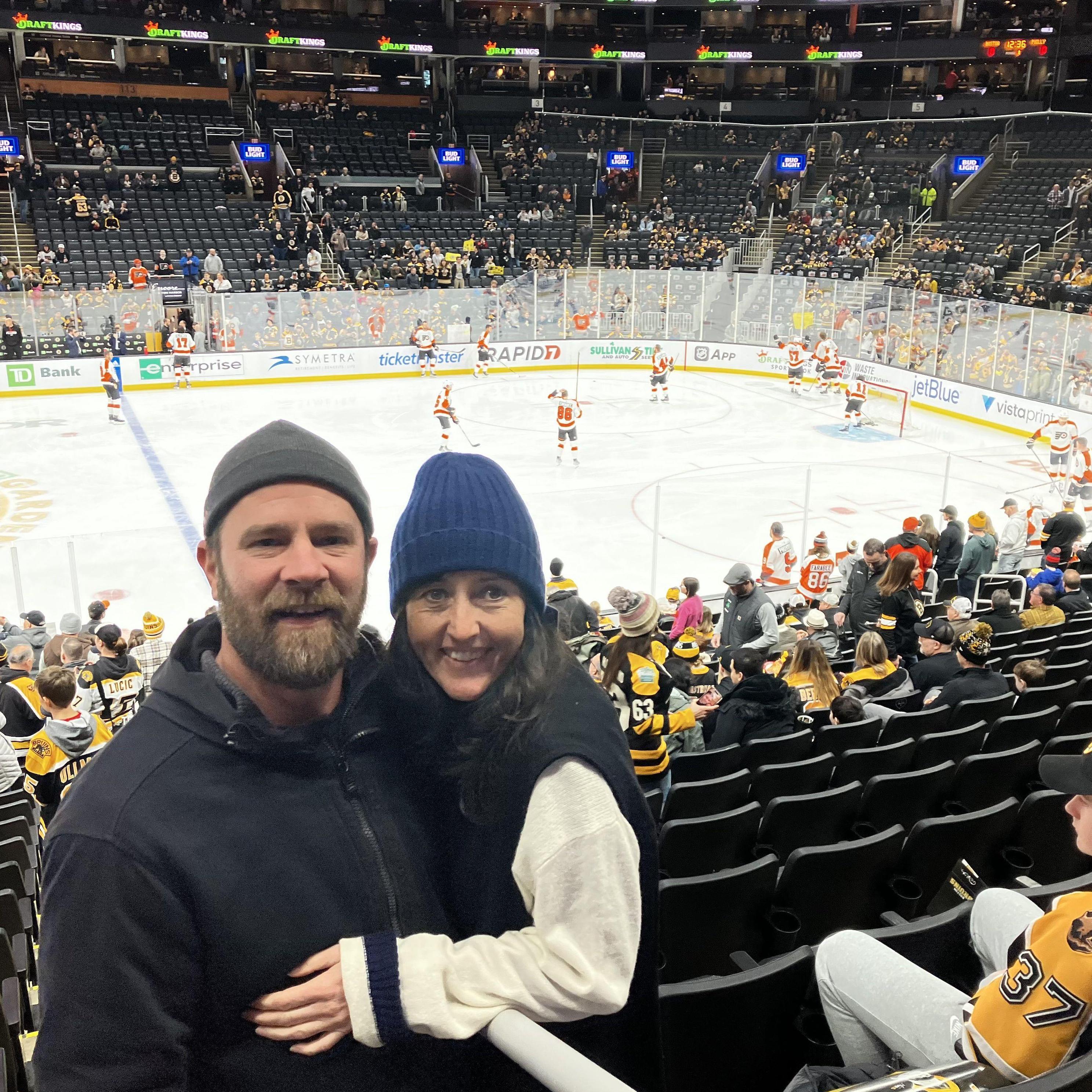 My first Bruins game