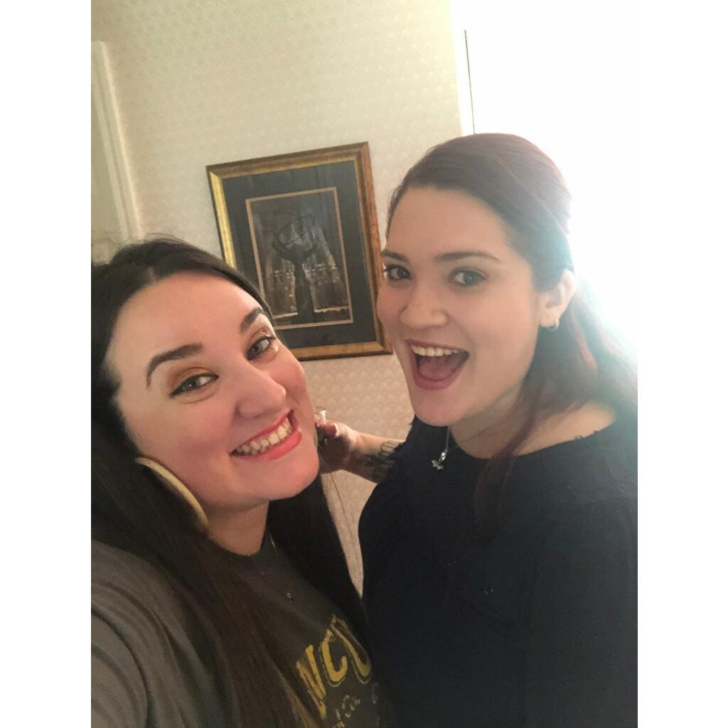 The Bride and Her Bestie Having a Blast!