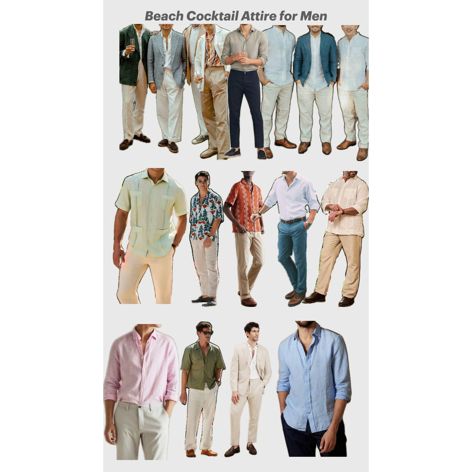 Mens attire ideas