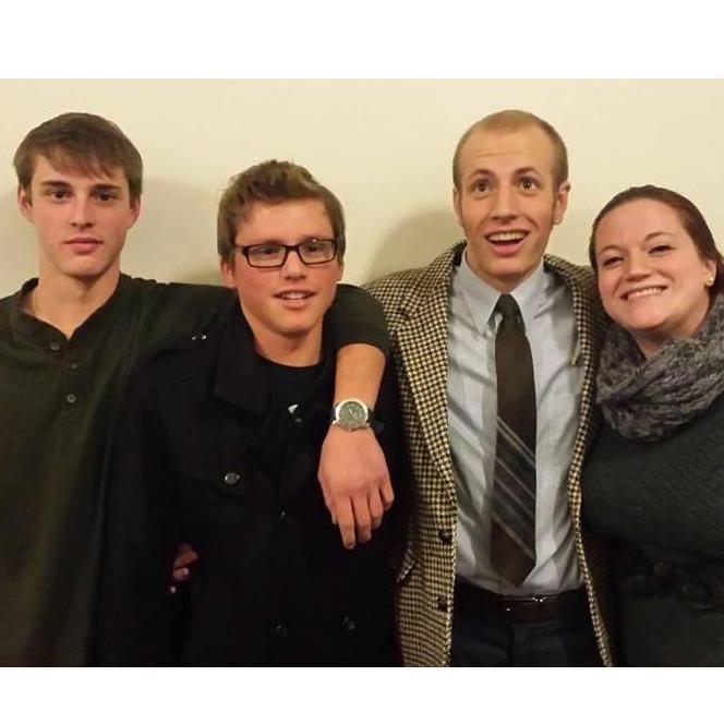 Zach, Austin, Josh, Kelsey
Josh’s Senior College Recital November 2014