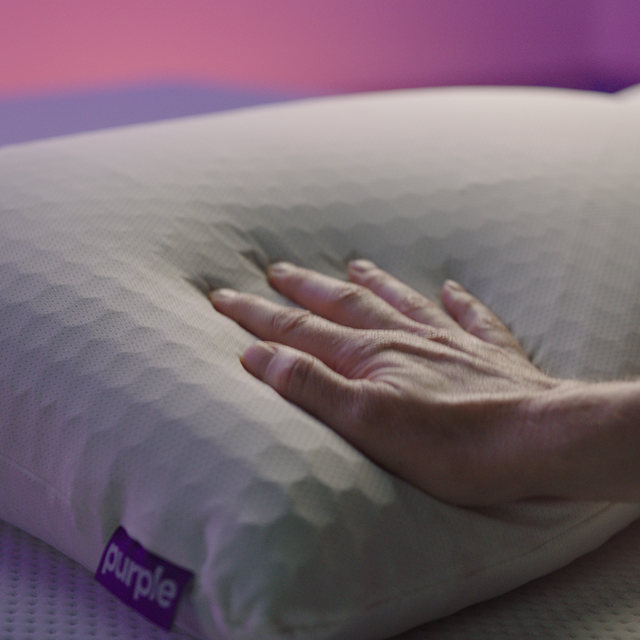The Purple Harmony Pillow