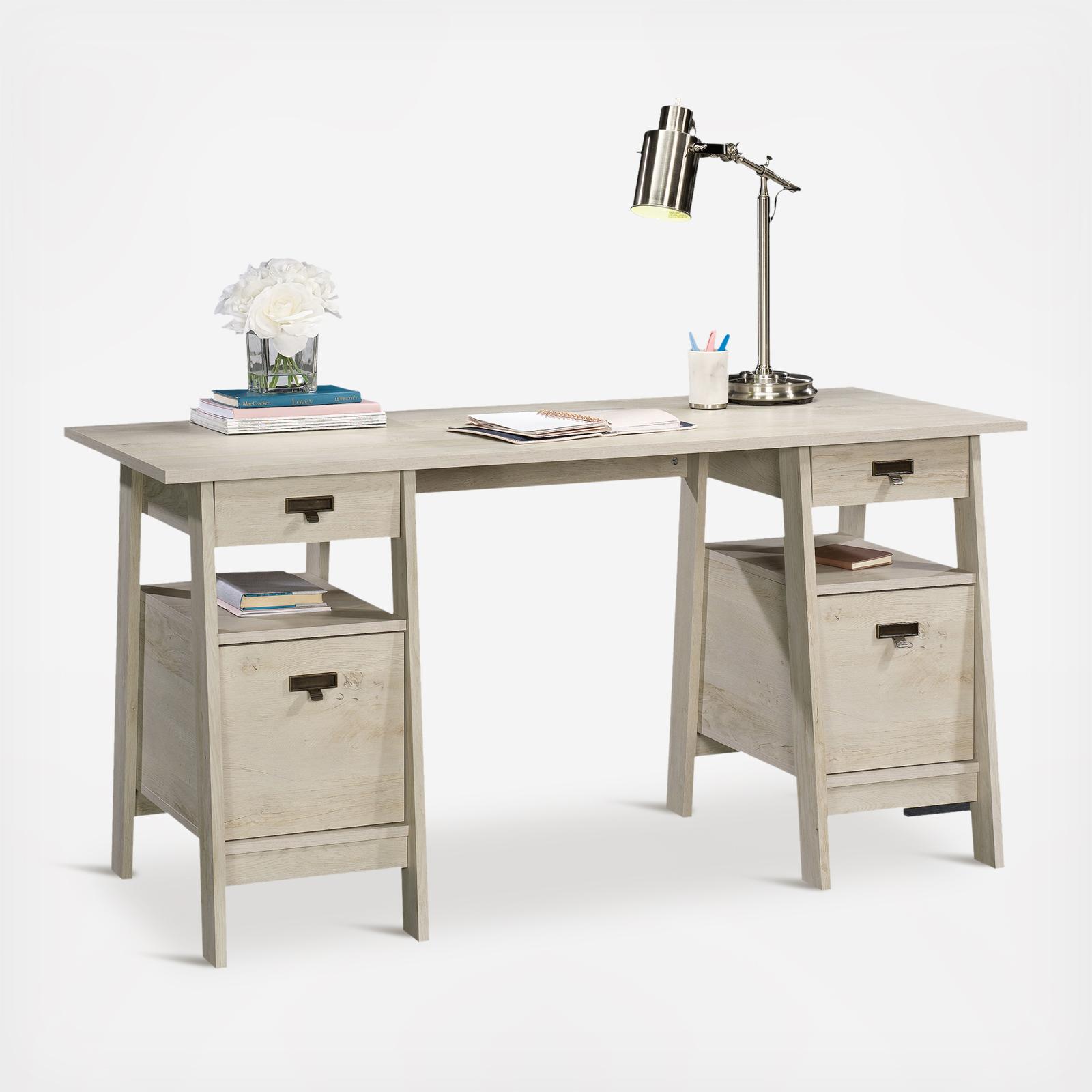 room essentials trestle desk instructions
