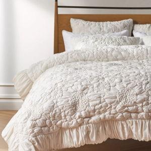 Dahlia Cotton Jersey Floral Quilt