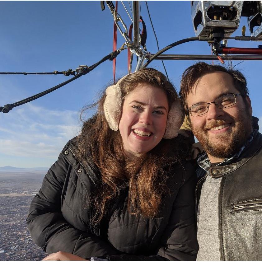Hot air balloon ride in Albuquerque, NM