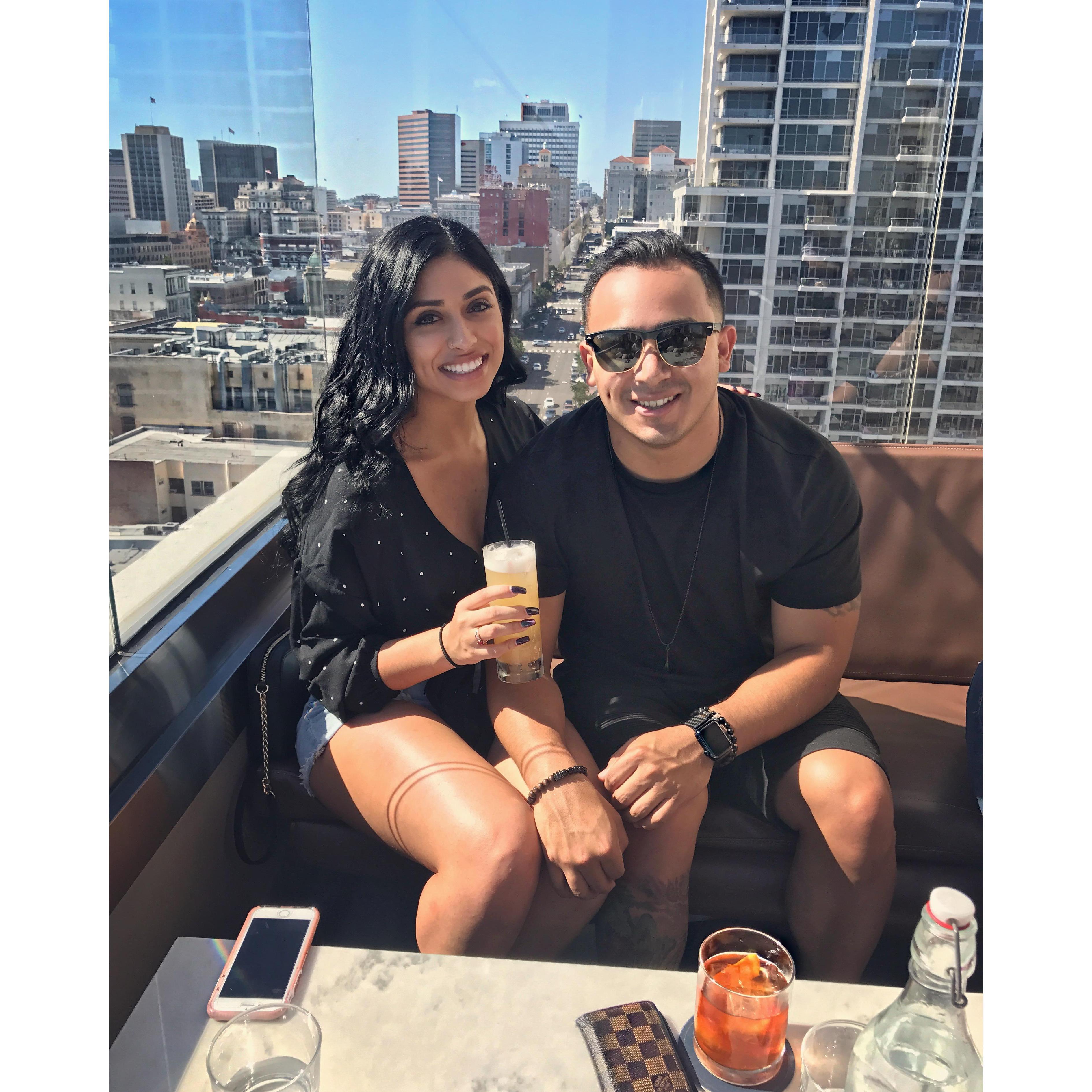 Shortly after we met, we took our very first trip together. San Diego will always hold a close place in our hearts.