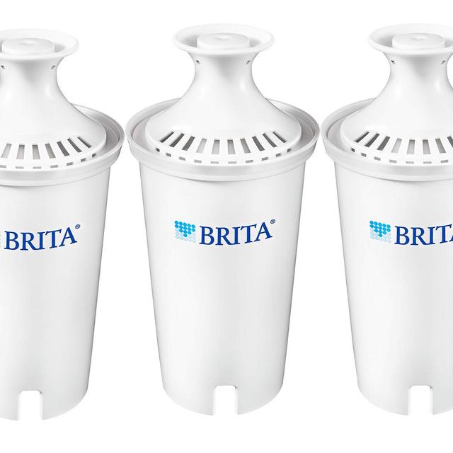 Brita Standard Replacement Filters for Pitchers and Dispensers, 3ct, White