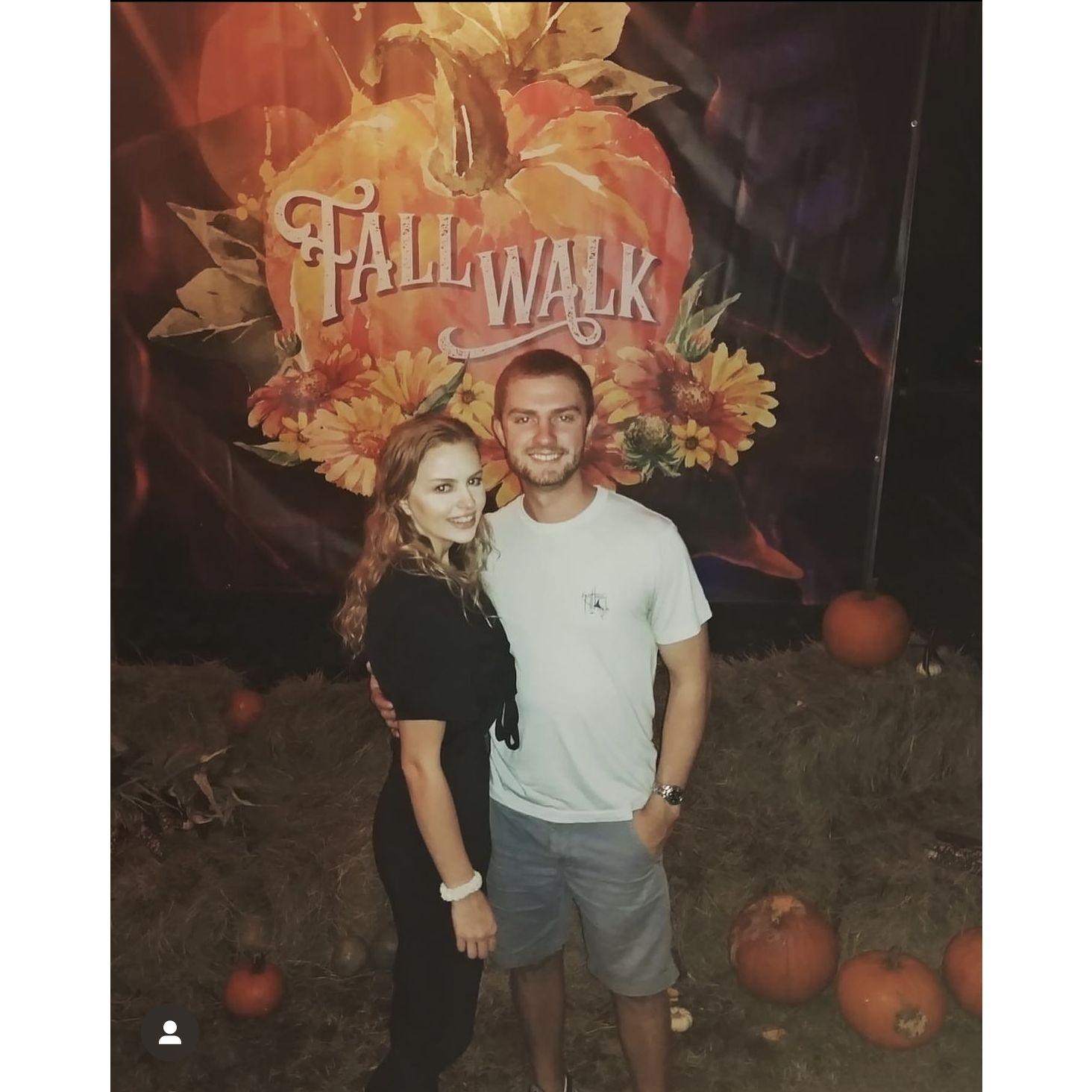 Jenna's 20th birthday was spent at Fred's place of internship, the Naples Botanical Garden