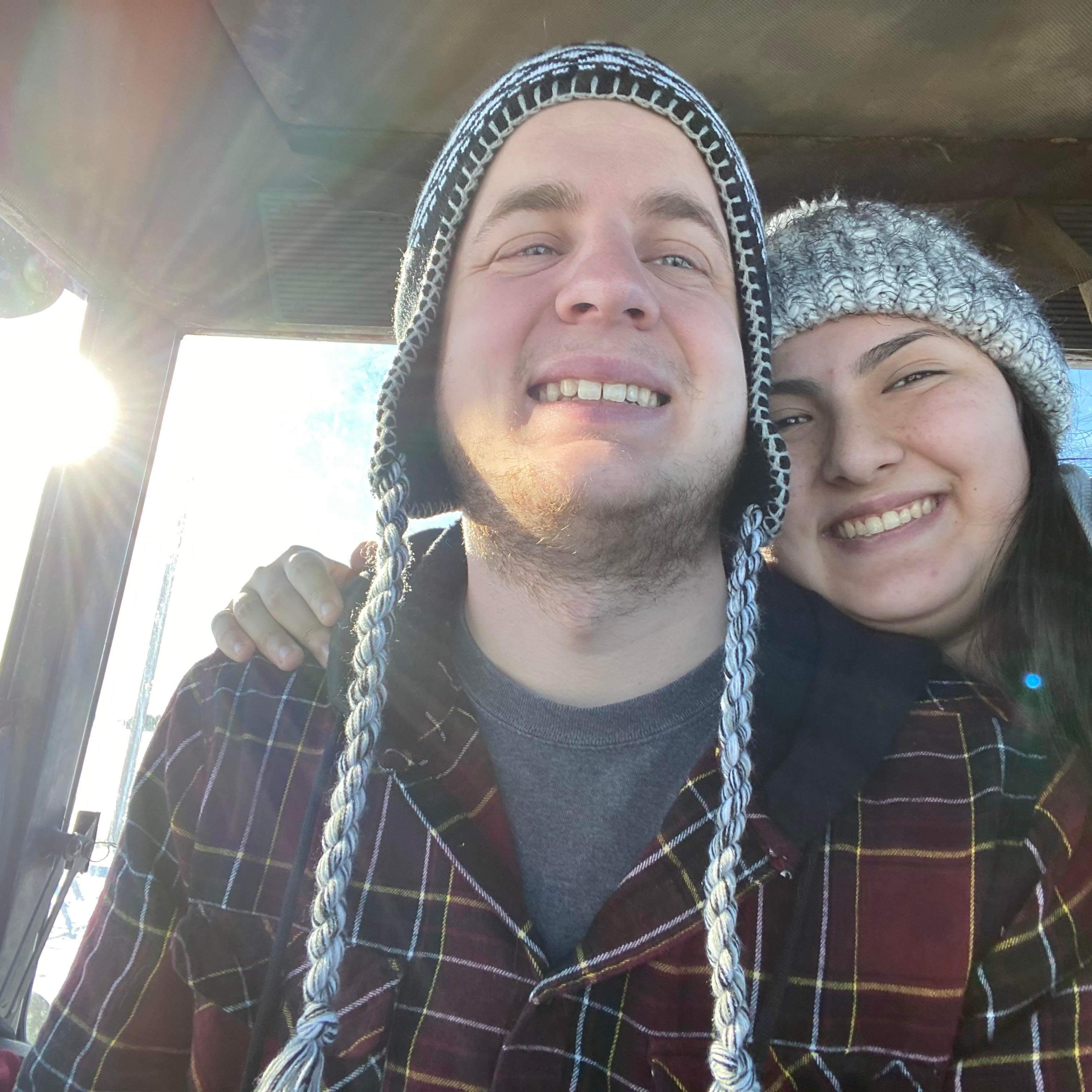 Who knew Ethan could teach Juli how to drive a tractor without crashing.
