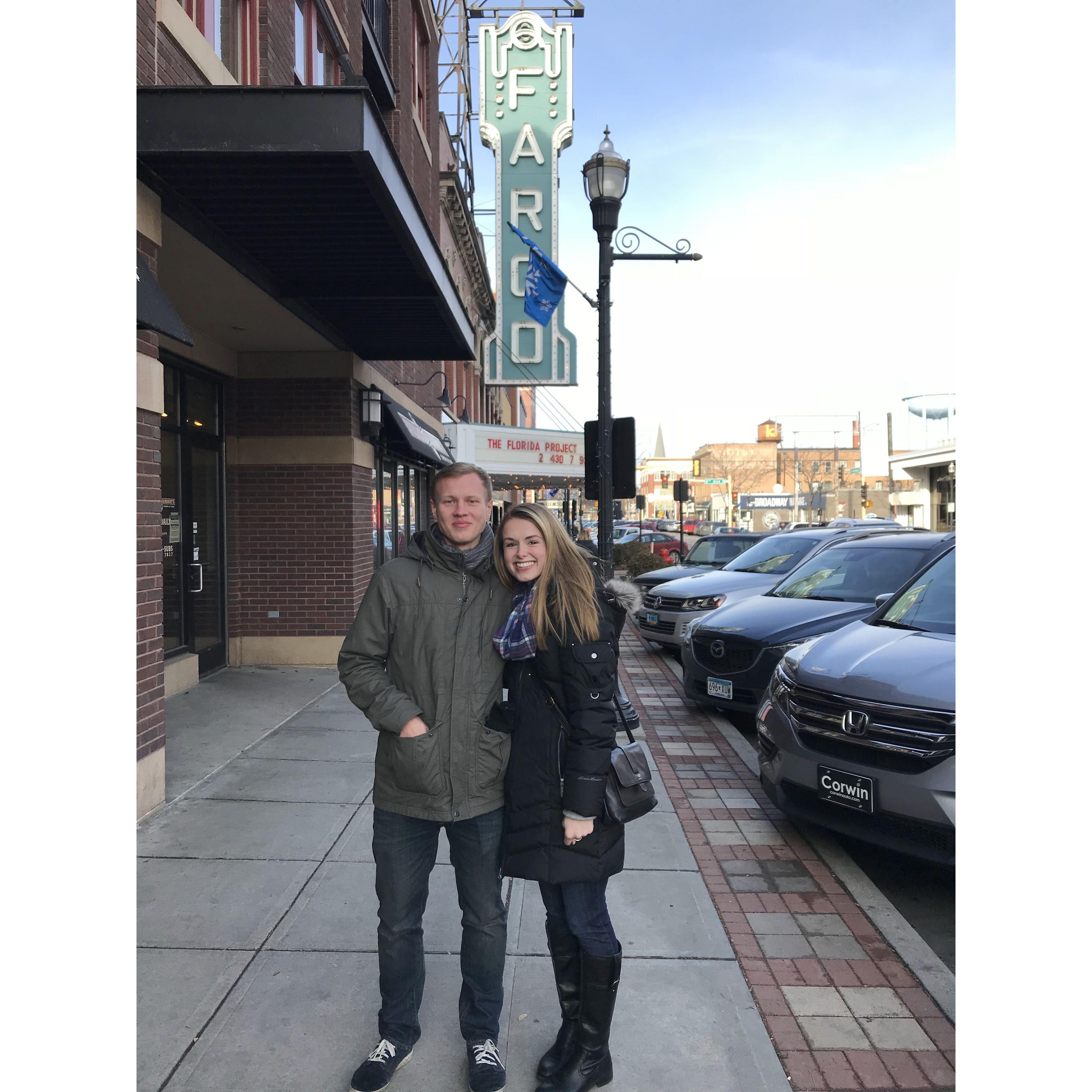 Andreas' first trip to Fargo and first American Thanksgiving | Fargo, North Dakota | November, 2018