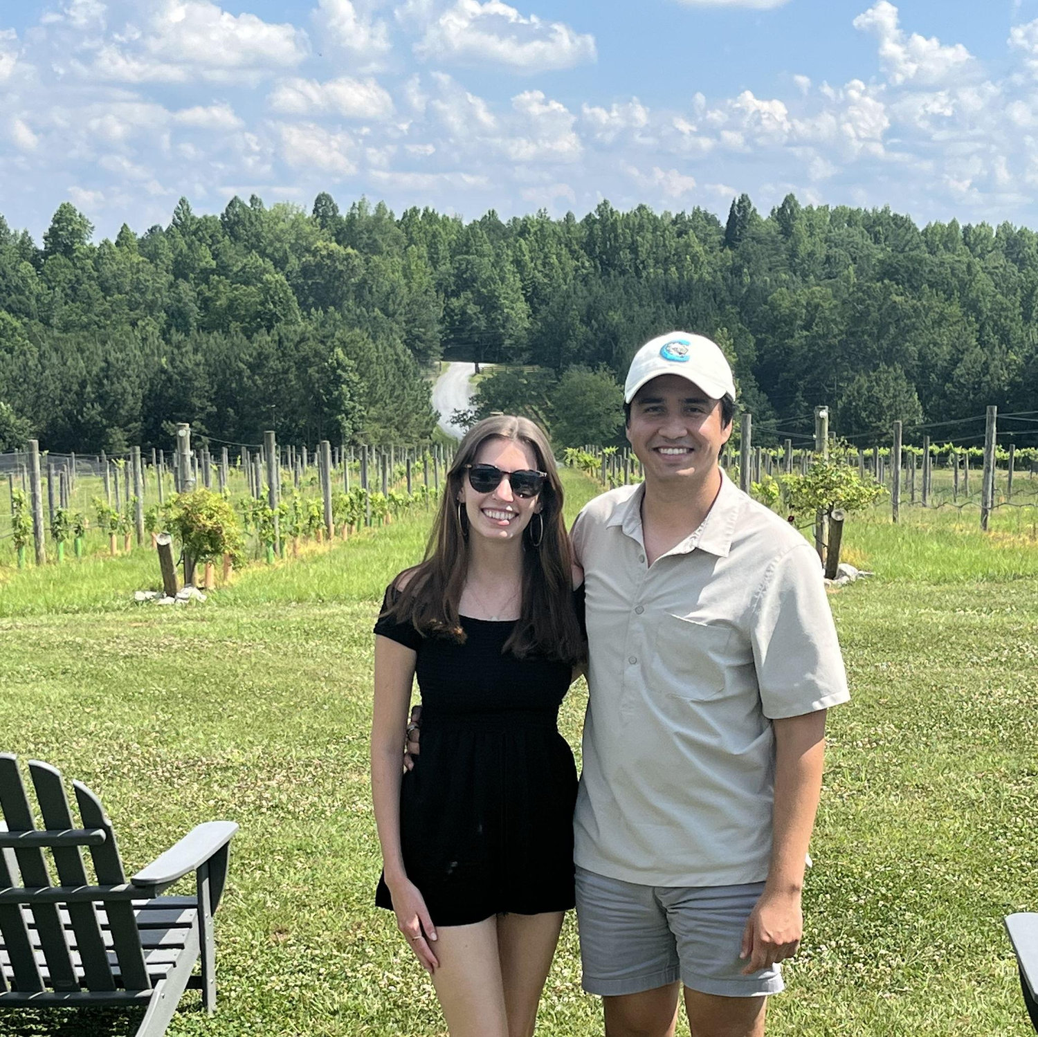 A vineyard birthday trip for Griffin's 26th!