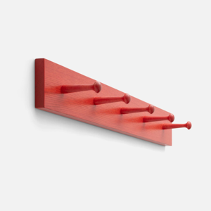 5 Hook Peg Rail (Persimmon)