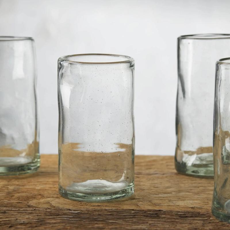 Organic Highball Glasses (Set of 4)