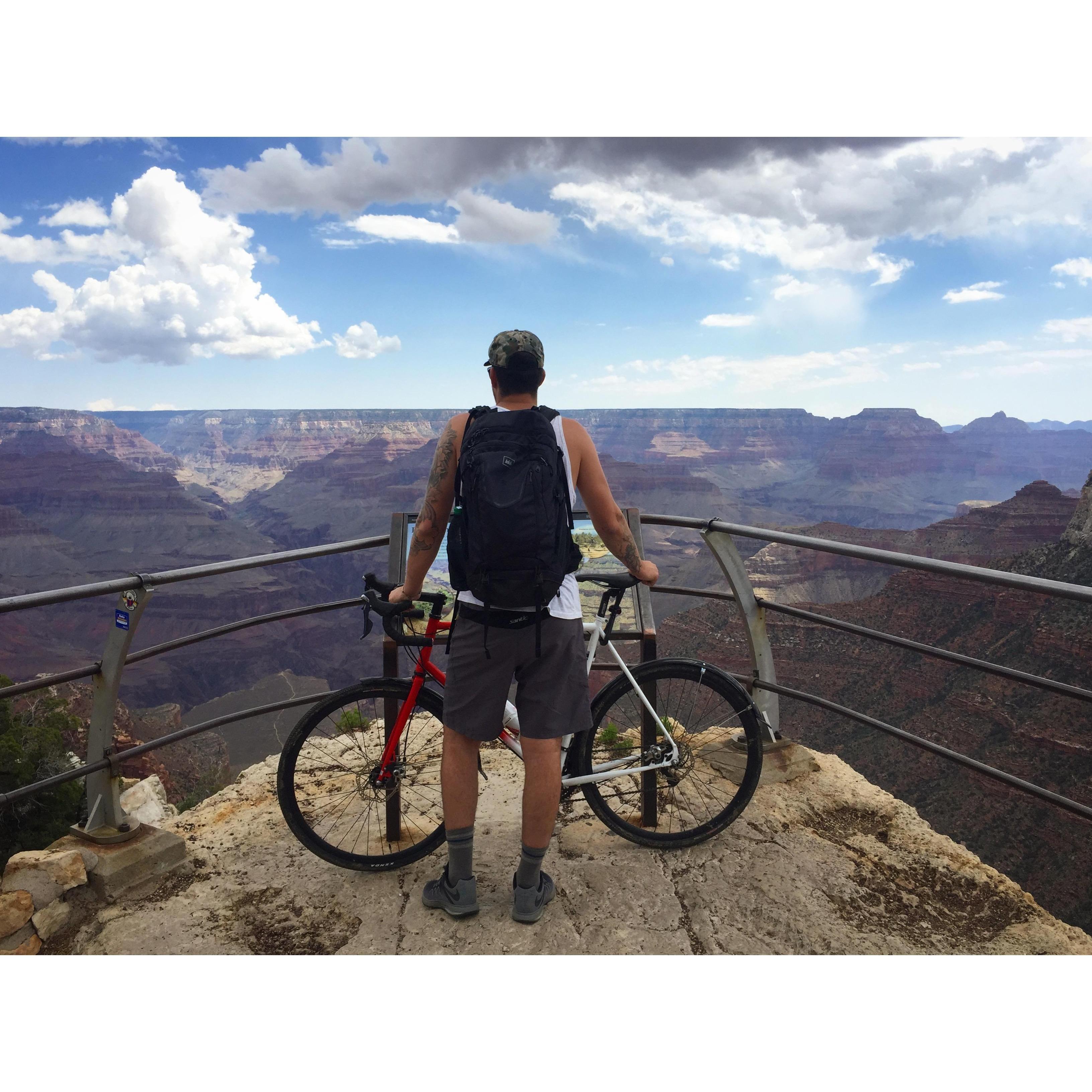 Grand Canyon pit stop on our way to California.