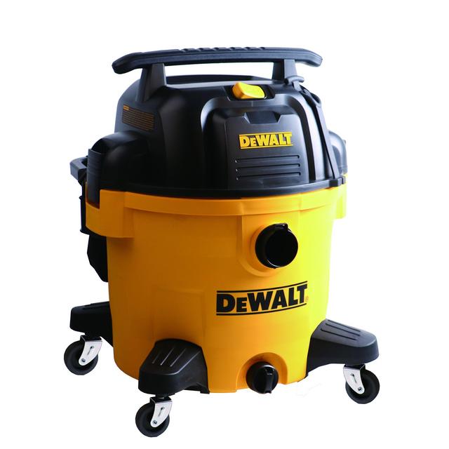 DEWALT DXV10P 10 Gallon Quiet Poly Wet Dry Vacuum Yellow