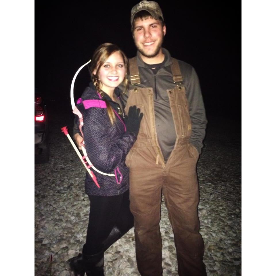 Halloween 2014- Our first Halloween together. As you can tell, before Nate got on board with Bethany's costume ideas.