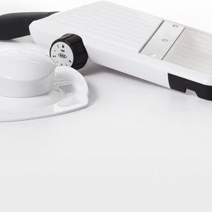 OXO Good Grips Large Adjustable Handheld Mandoline Slicer and Stainless Steel Scraper & Chopper