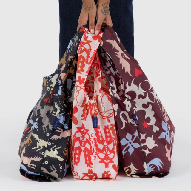 Reusable Grocery Bags - Standard Baggu Set of 3