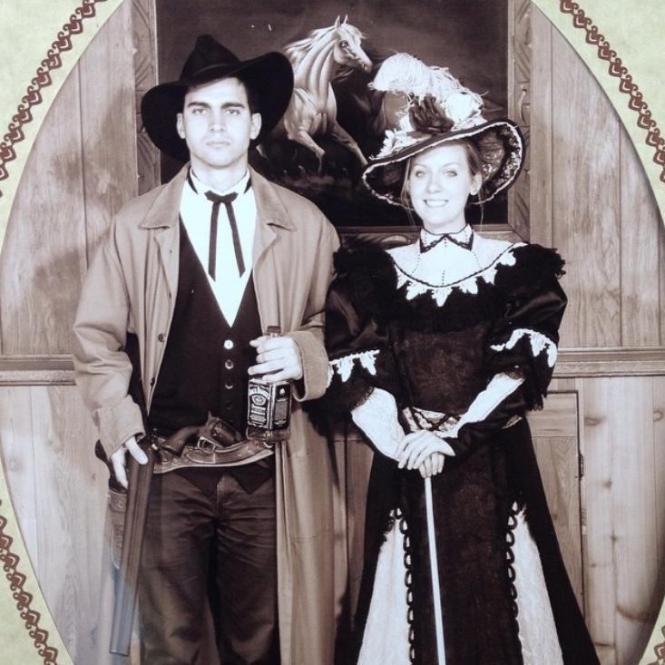 You better believe this photo is framed in Rachel's parent's house.
