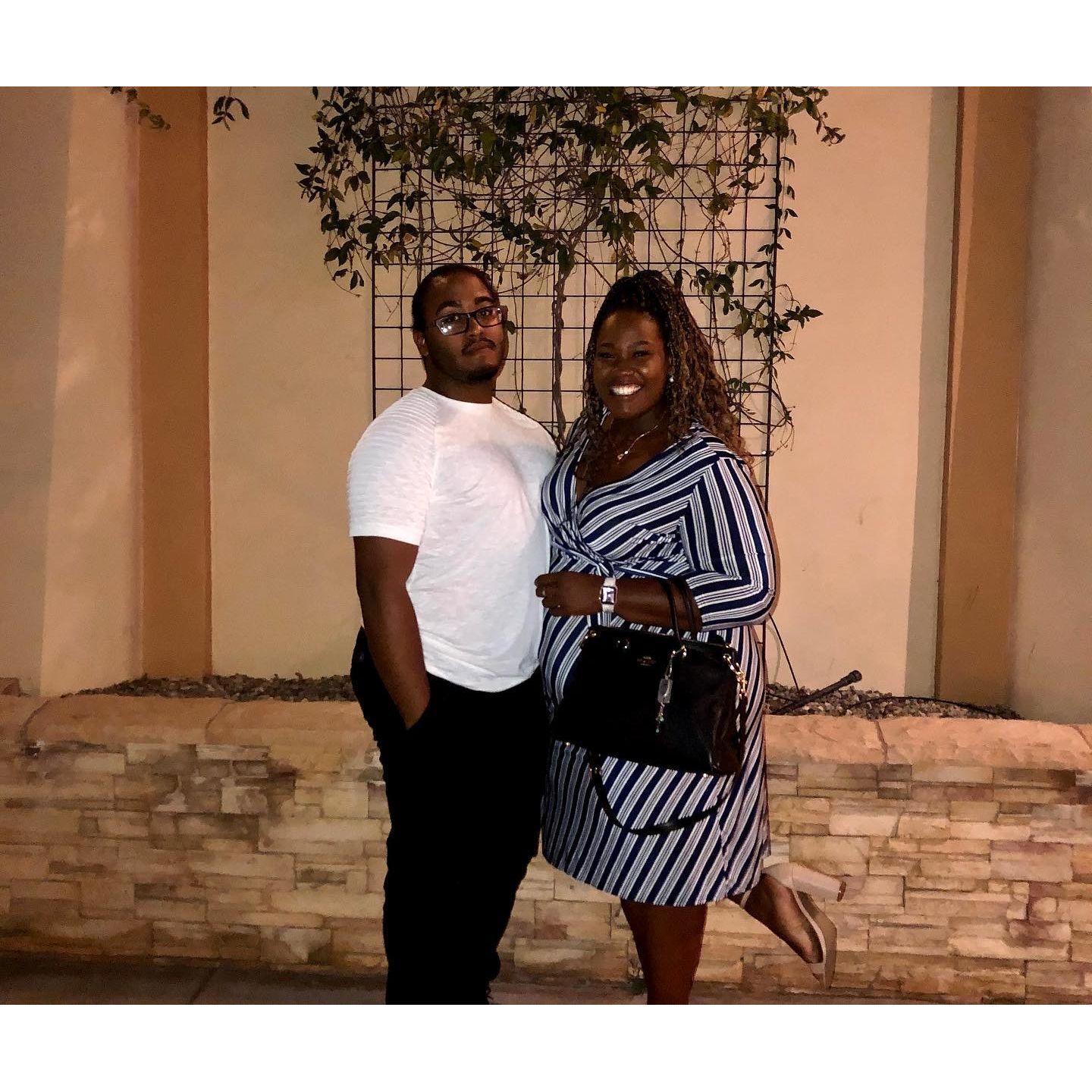 They made plans. It was finally time to meet in person. Deshanaye drove to Robert’s city, Buffalo NY, and the first time they saw each other face-to-face; it felt like the world had aligned.