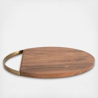 Oval Acacia Wood Cheese Board
