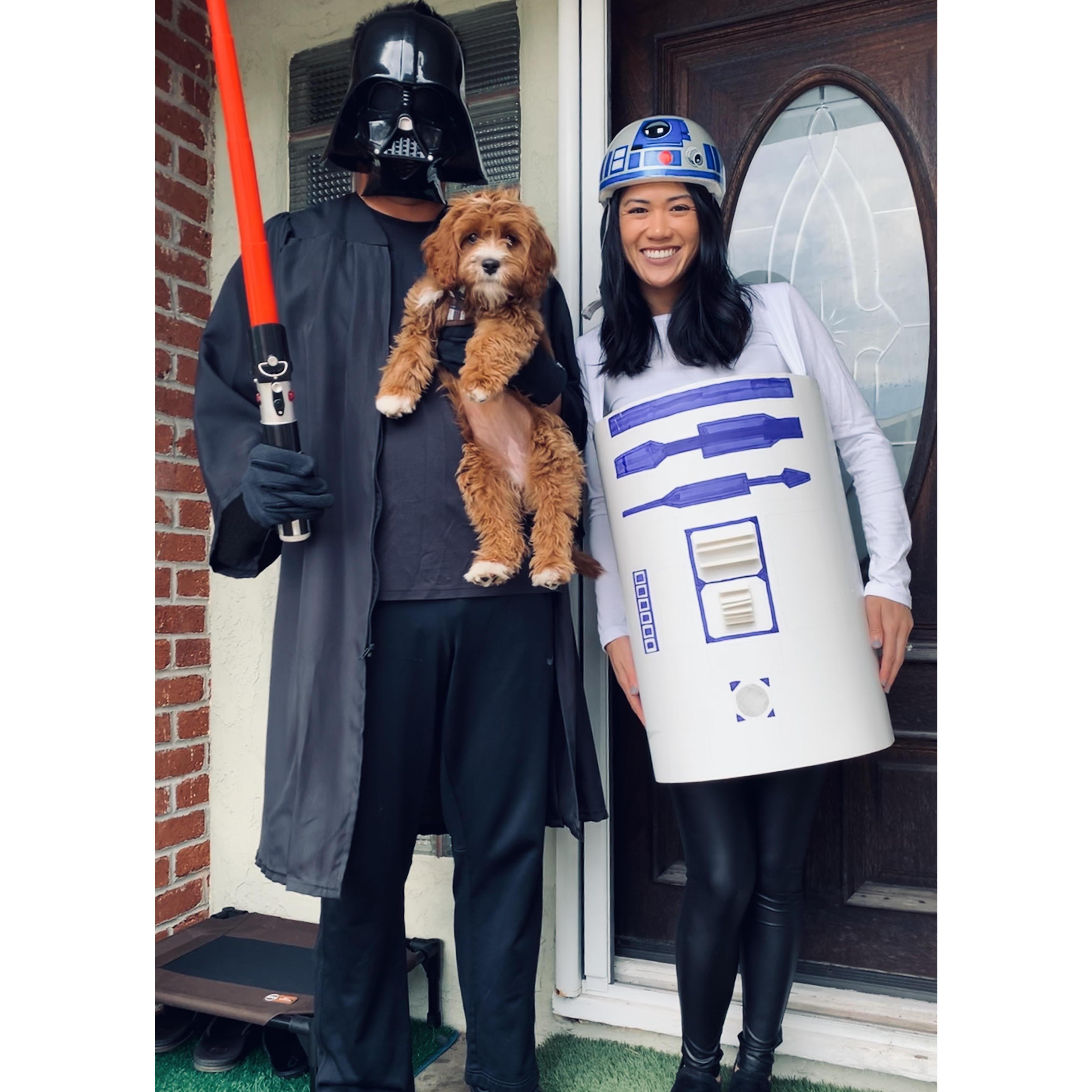 A Happy Howloween!  
The force is strong within mini Chewbacca