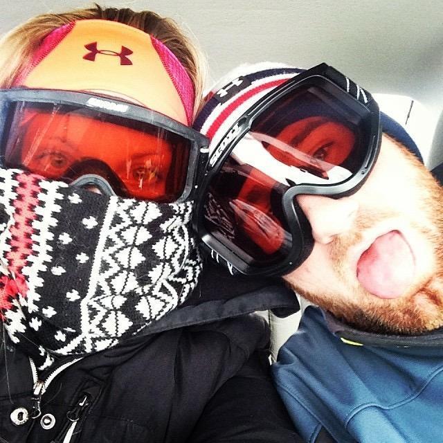 Skiing in Deep Creek, MD. January 2014
