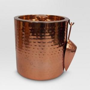 Aluminum Ice Bucket with Ice Scoop Copper - Threshold™