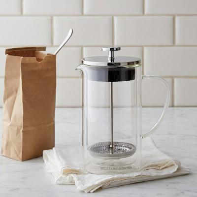 Williams Sonoma Double-Wall Glass French Press