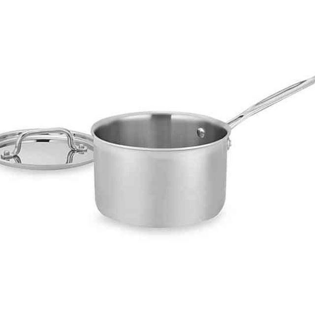 Cuisinart® MultiClad Pro Triple-Ply Stainless 3-Quart Saucepan with Lid